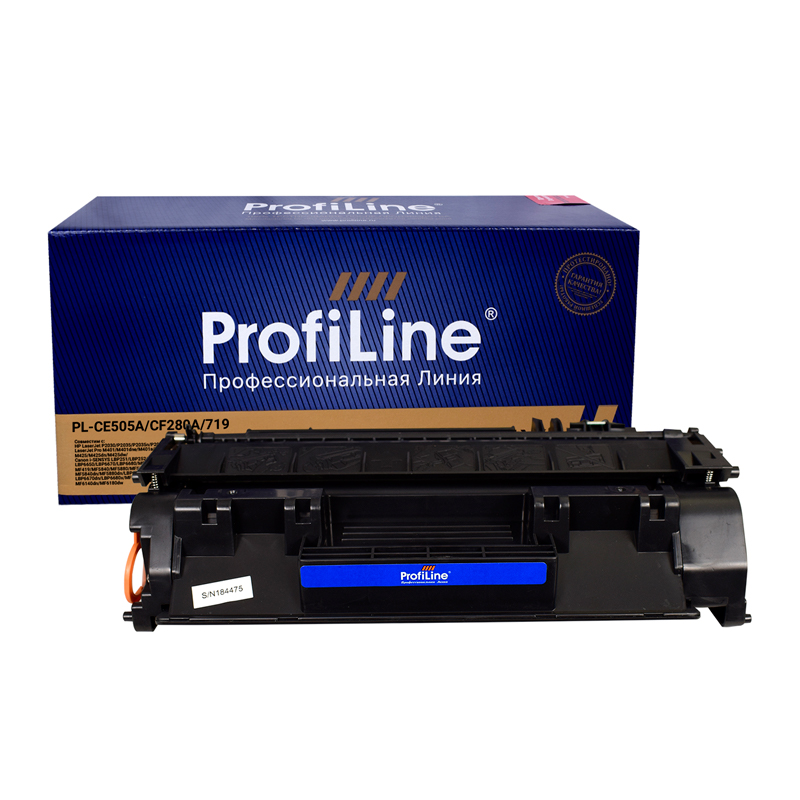 

Картридж для лазерного принтера Profiline (PL-CE505A/CF280A/719) черный, совместимый