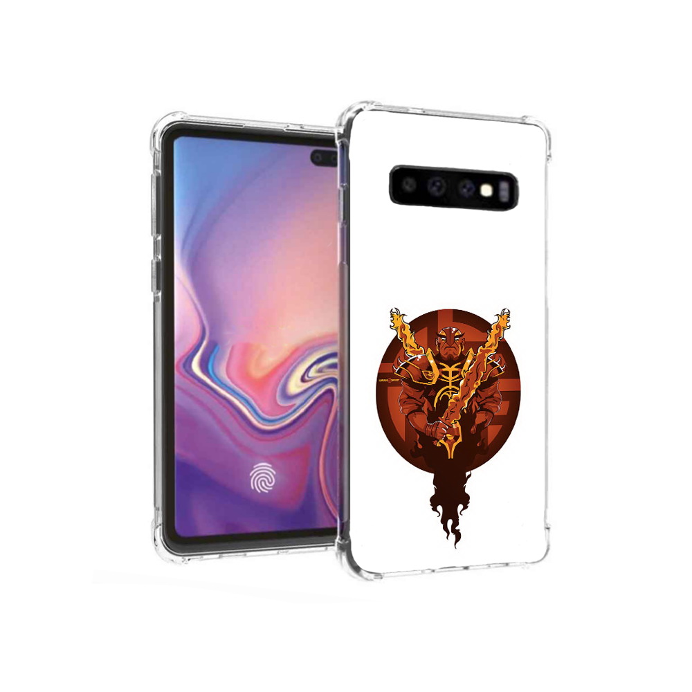 

Чехол MyPads Tocco для Samsung Galaxy S10+ ember spirit (PT125670.500.20), Прозрачный, Tocco