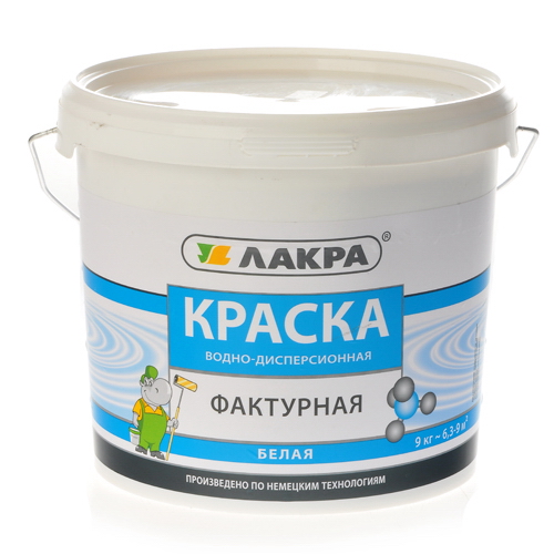 Краска фактурная Лакра 9 кг