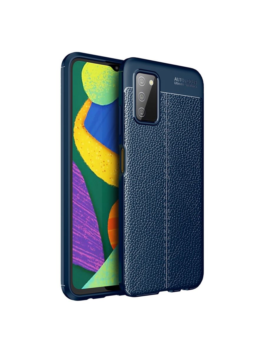 

Чехол Fibre для смартфона Samsung Galaxy A03s Синий