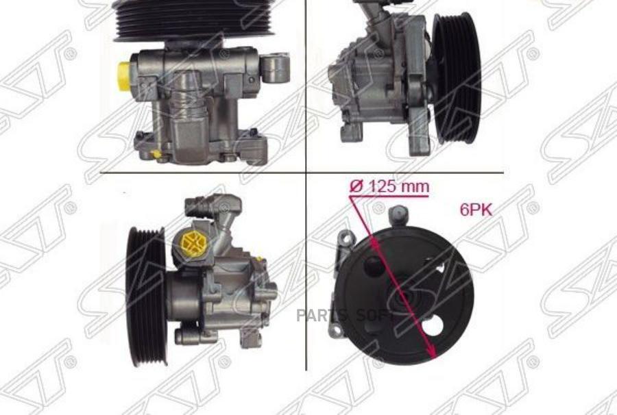 

Насос Гур Mercedes C 00-17/Clk 00-09/E 00-08/Gl/Ml 06-17/S 00-06 Sat арт. ST-VP52