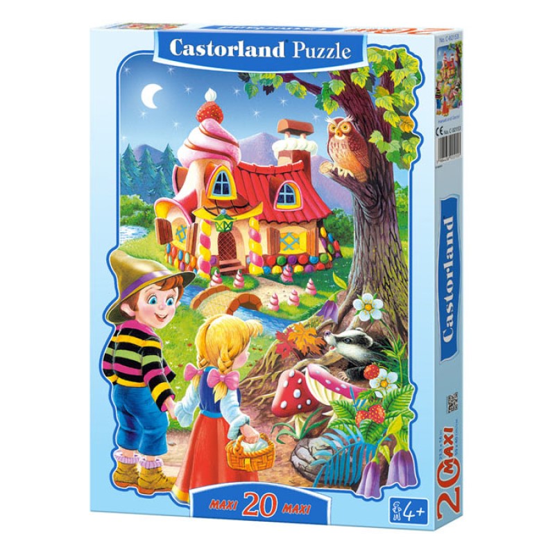 

Castorland 20 деталей, "Пряничный домик"