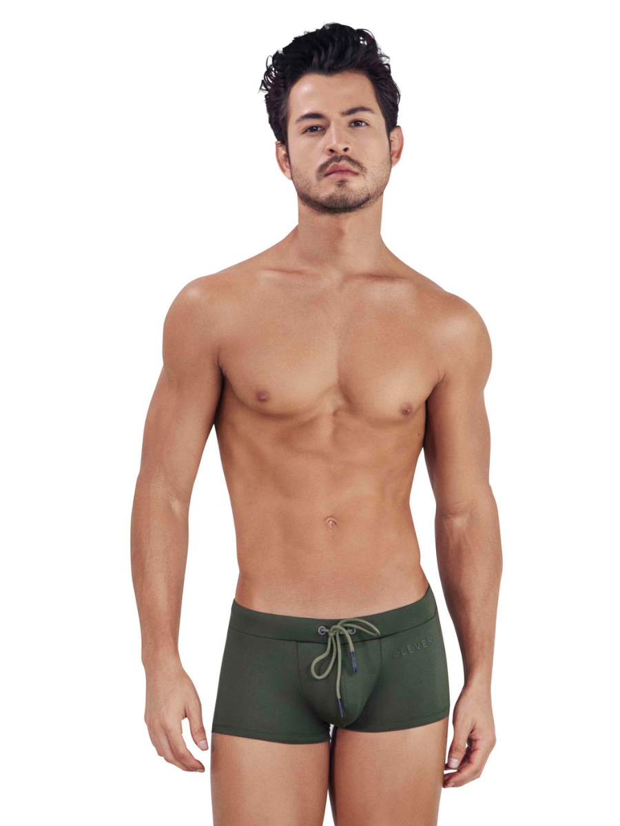 

Плавки мужские Clever Masculine Underwear 1476 зеленые XL, Зеленый, 1476