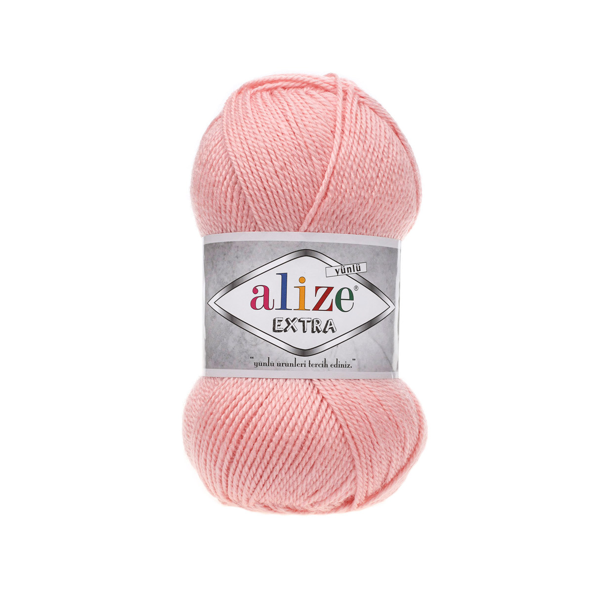 

Пряжа ALIZE Extra 100 г, 220 м (100% Aкрил) (363 светло-розовый), 5 мотков