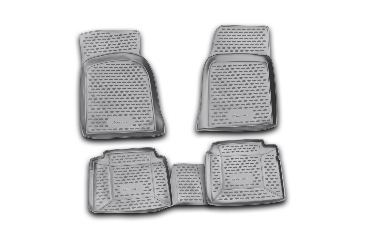 

Коврики Standard, в салон ВАЗ 2104-07, 1982- , 4 шт. (полиуретан, чёрные) Element.NLC.52.1