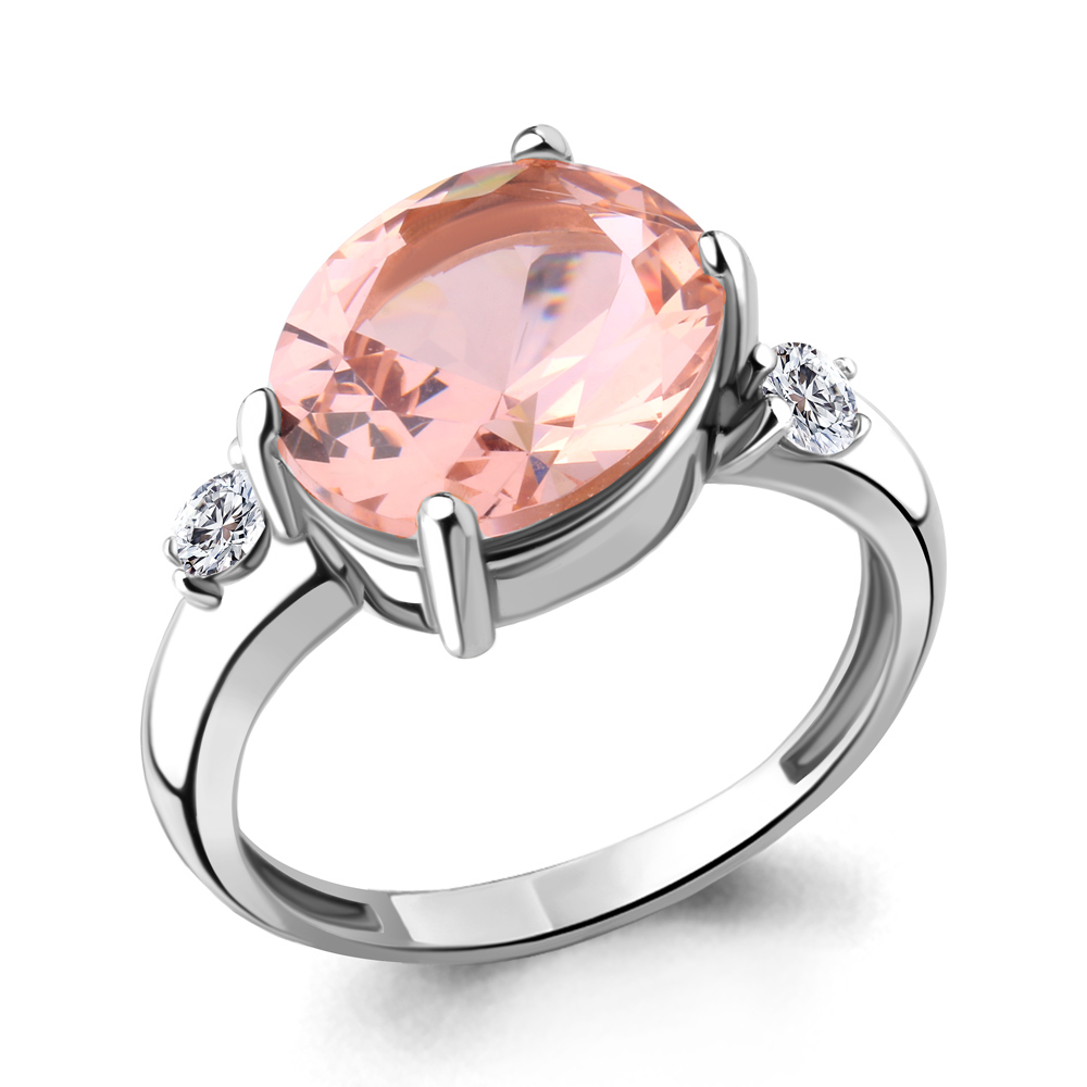 

Кольцо из серебра с фианитом Aquamarine Aquamarine 6943790А_925_р р. 19,5, 6943790А_925_р