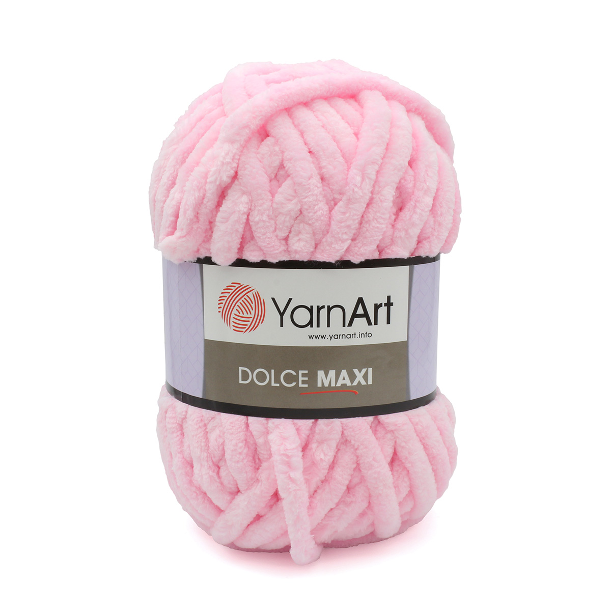 

Пряжа YarnArt 'Dolce Maxi', 200 г, 70 м (100% микрополиэстер) (750 св-розовый), 2 мотка