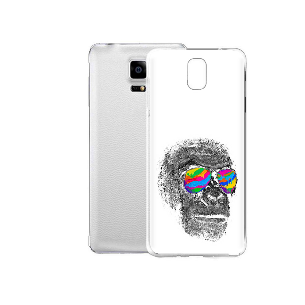 

Чехол MyPads Tocco для Samsung Galaxy Note Edge крутая обезьяна в очках (PT11952.563.422), Прозрачный, Tocco