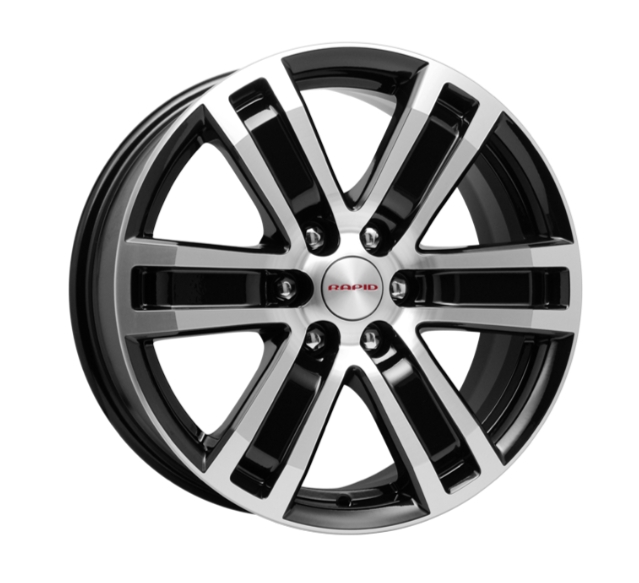 

Колесный диск Rapid R7-Рольф 7.5x17/6x139.7 ET30 D106.1 алмаз-черный