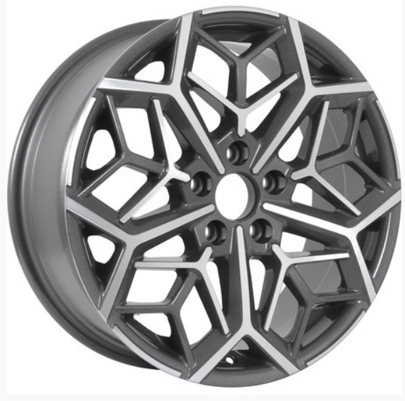 

Колесный диск KDW KD1710 R17x7 5x108 ET50 CB63.4 Grey Front Polished, Серый