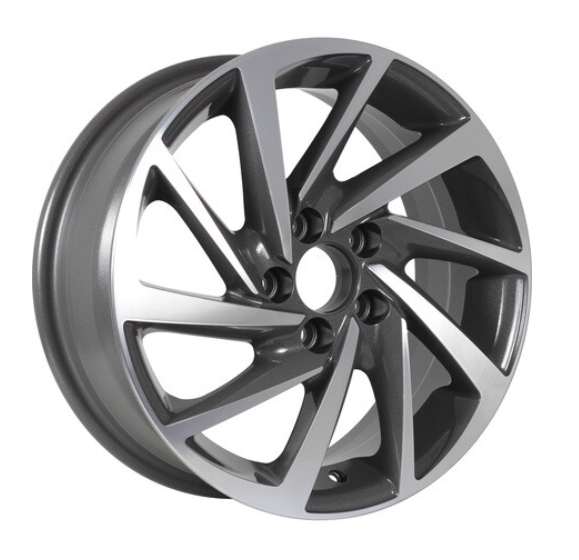 Колесный диск KDW KD1530 R15x6 4x100 ET46 CB60.1 Grey Front Polished