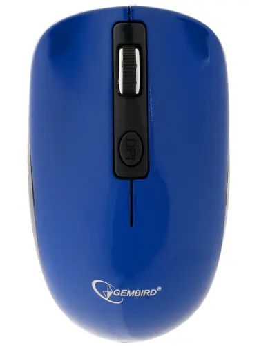 Беспроводная мышь Gembird MUSW-400-B Blue/Black