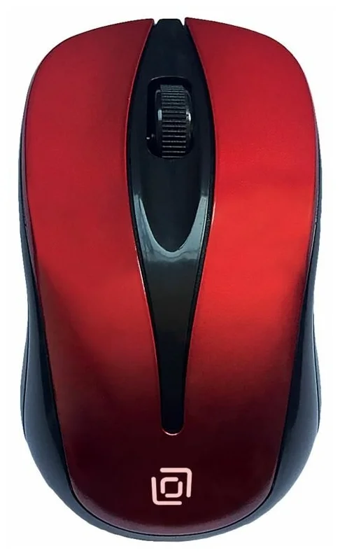Беспроводная мышь OKLICK 675MW Red/Black