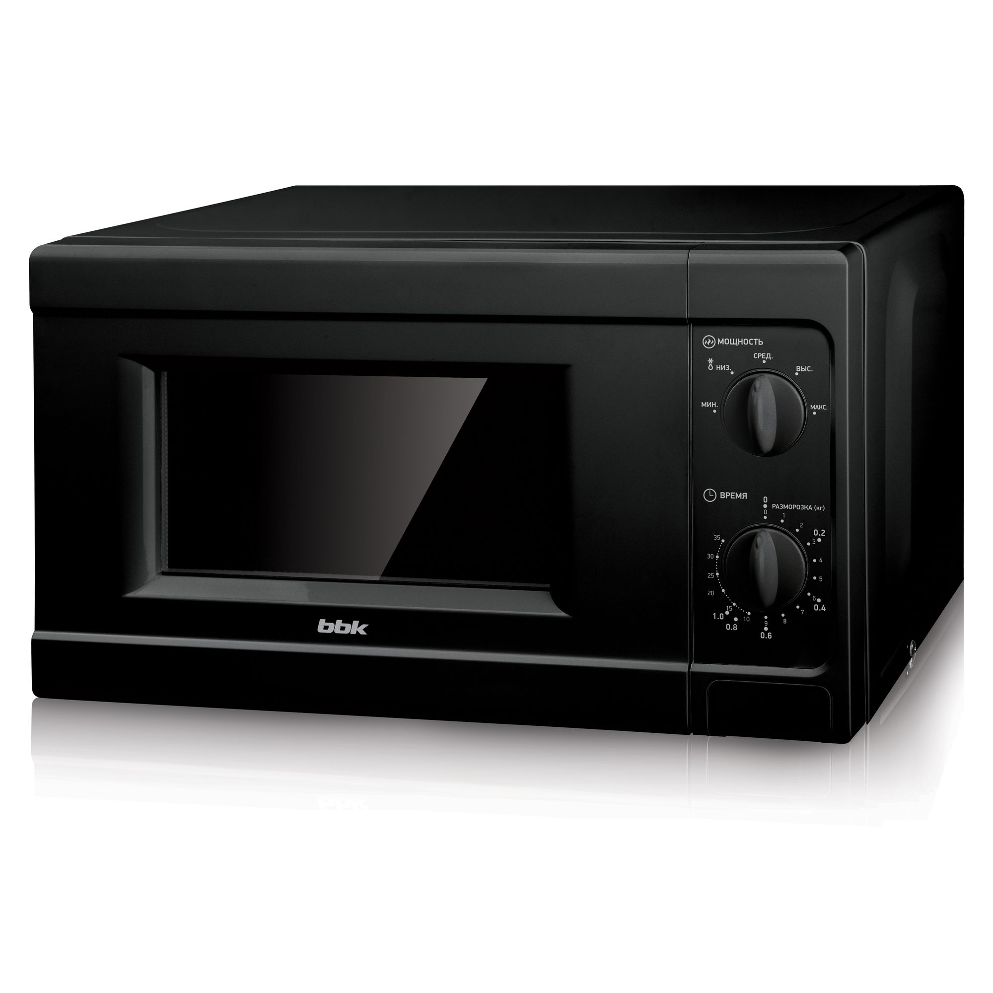 

Микроволновая печь соло BBK 20MWS-709M/B черный, 20MWS-709M/B