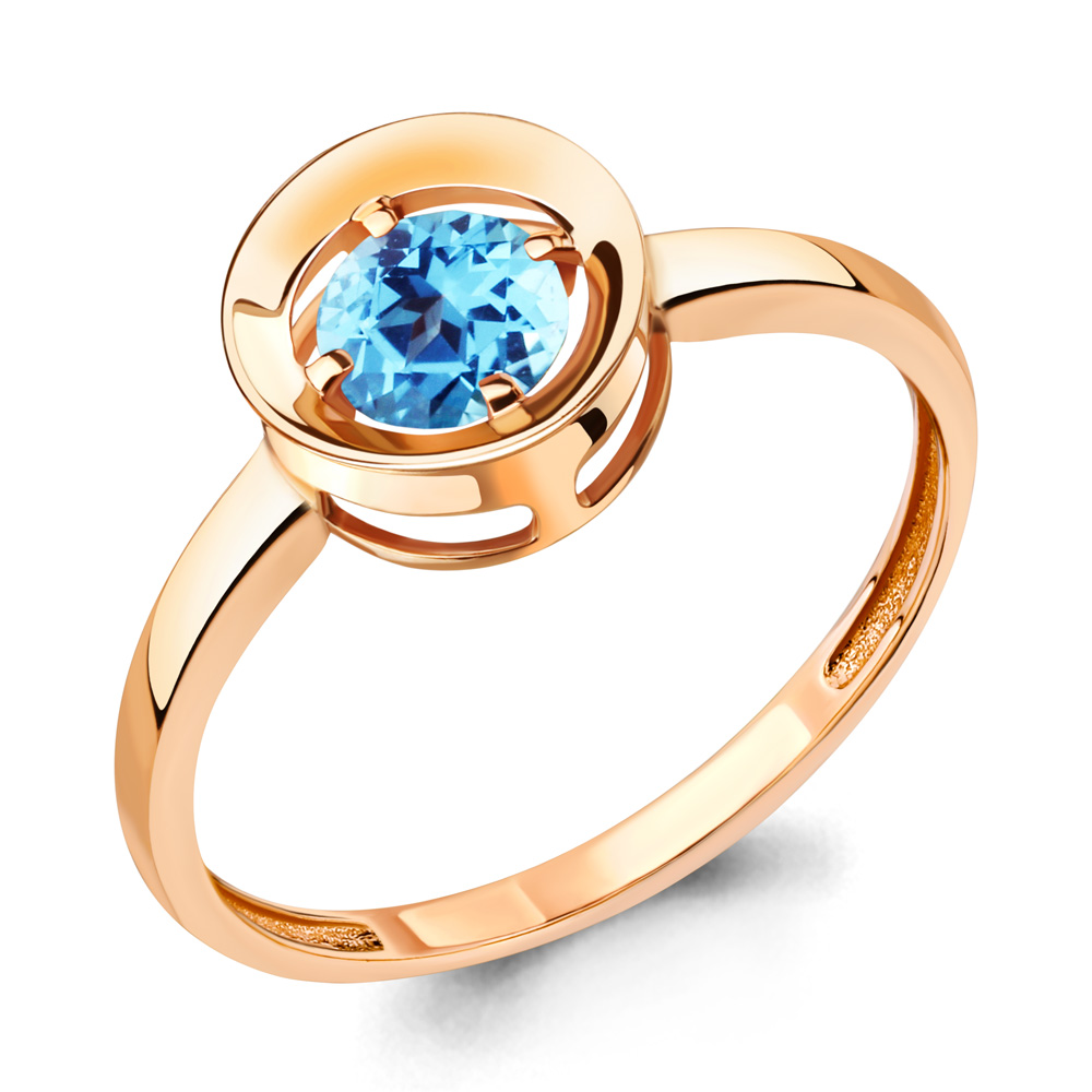 

Кольцо из серебра с топазом Aquamarine Aquamarine 6942005_925_з р, 6942005_925_з