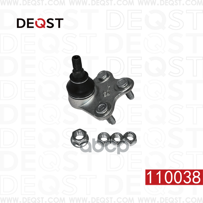 

DEQST 110038 Опора шаровая SKODA RAPID (NH3) 07,12-