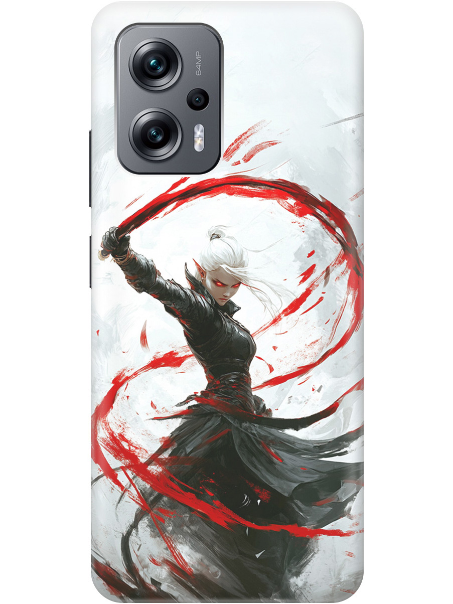 

Силиконовый чехол на Poco X4 GT / Xiaomi Redmi Note 11T Pro / 11T Pro+ с принтом 857785, Прозрачный;белый;красный;черный, 740187785