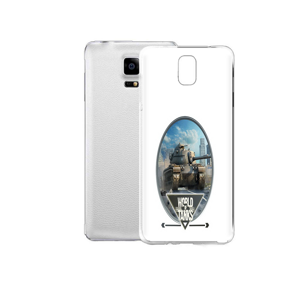

Чехол MyPads Tocco для Samsung Galaxy Note Edge игра с танками (PT11952.563.375), Прозрачный, Tocco