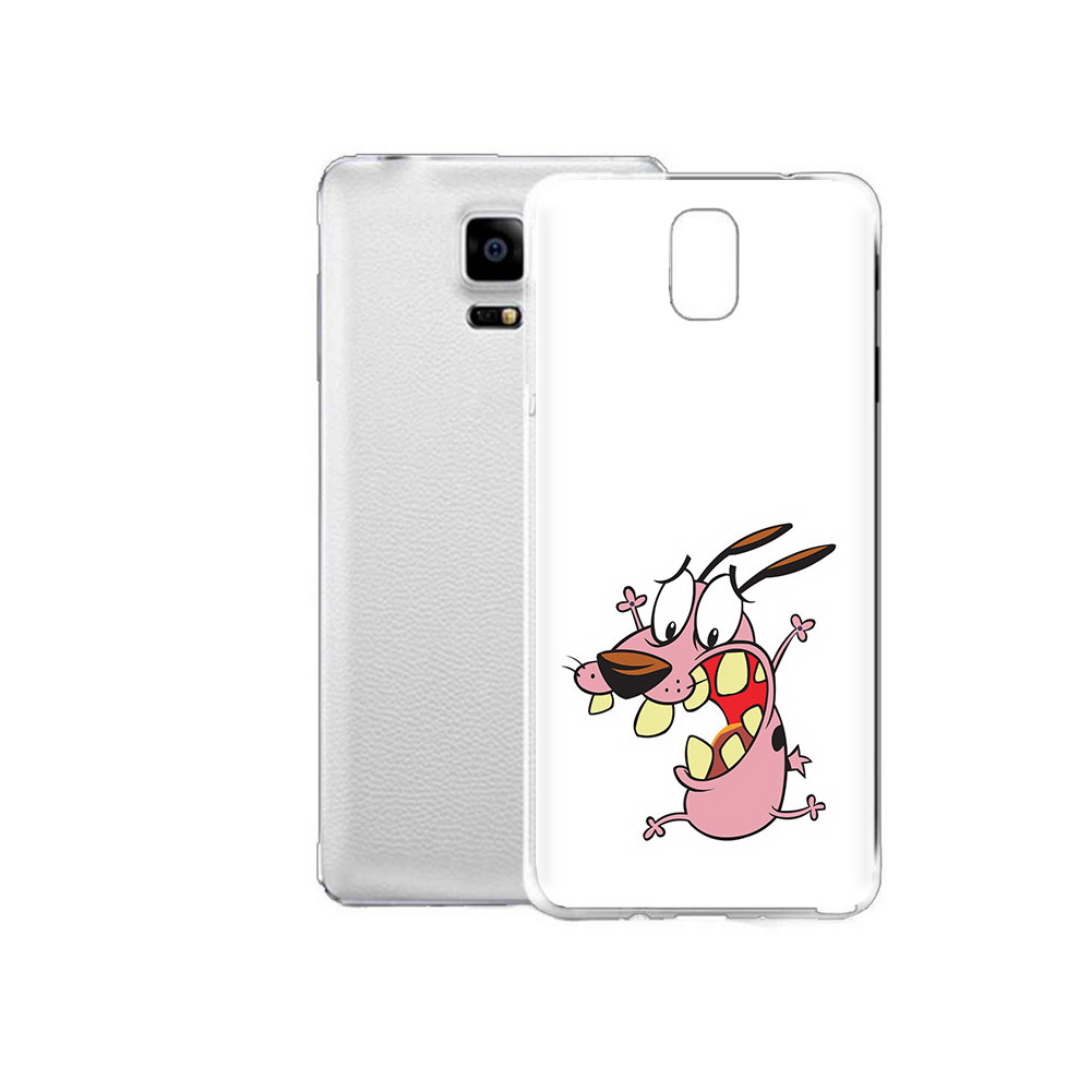 

Чехол MyPads Tocco для Samsung Galaxy Note Edge зубастый бобик (PT11952.563.371), Прозрачный, Tocco