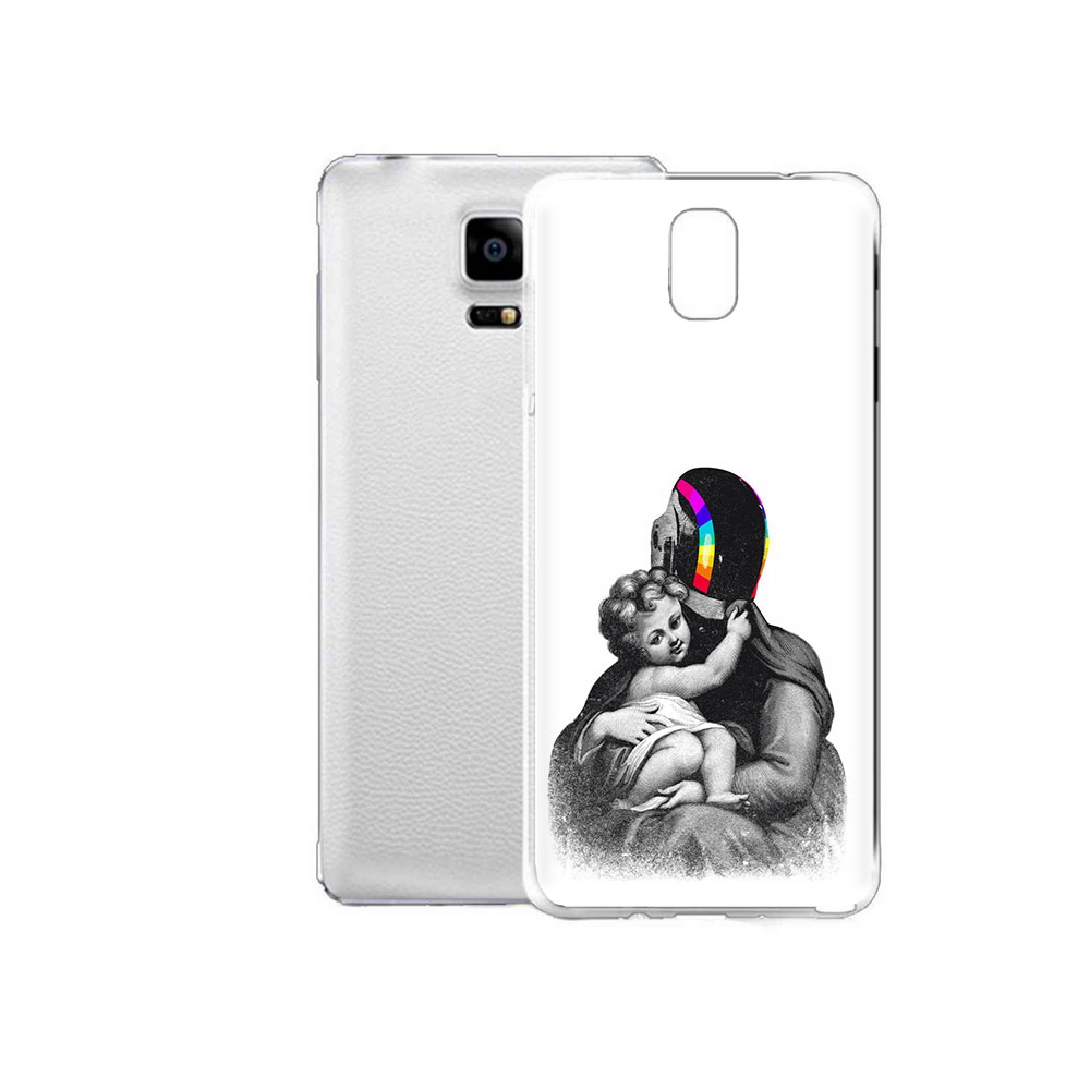 

Чехол MyPads Tocco для Samsung Galaxy Note Edge защитник в шлеме (PT11952.563.350), Прозрачный, Tocco