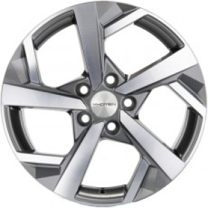 

Колесный диск 7x17/5x114,3 ET45 D66,1 KHW1712 (Teana/X-Trail) Gray-FP, Серый