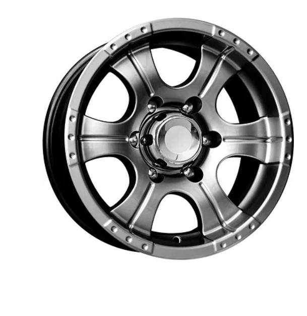 

Колесный диск 7x15/5x139,7 ET20 D108,5 Байконур (КС473) Дарк платинум, Серый