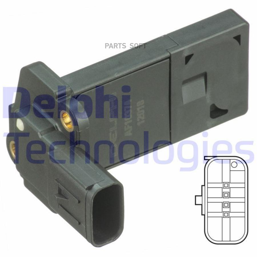 

DELPHI 'AF1037412B1 Расходомер (датчик 4-х контактн.) 1шт