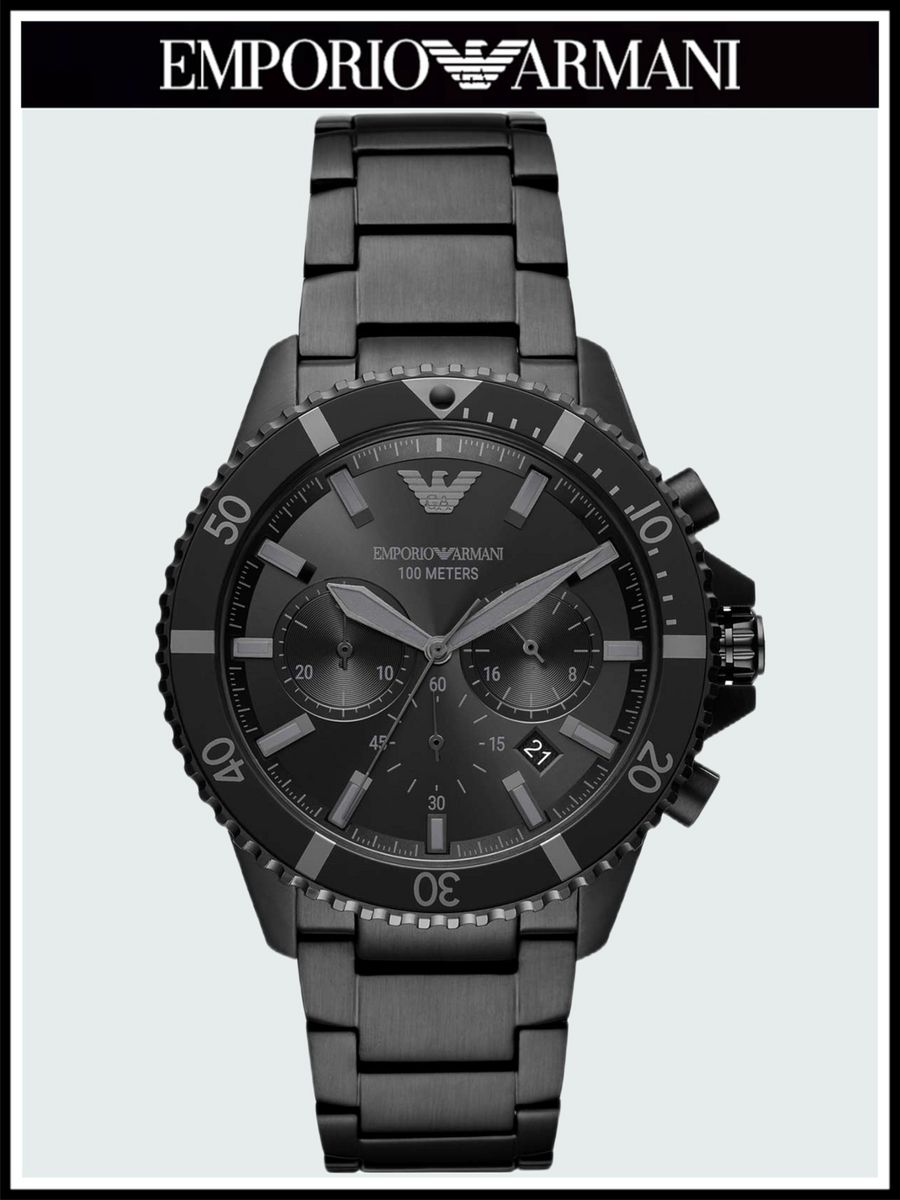 

Наручные часы мужские Emporio Armani A11363R черные, A11363R