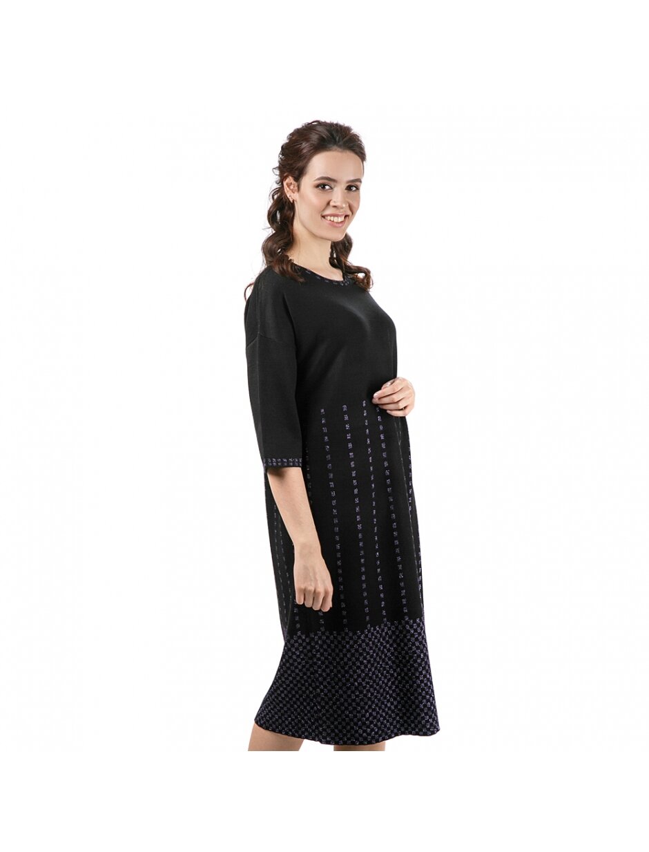 Платье женское Westfalika KW-19W-G1400-1 черное 46 RU