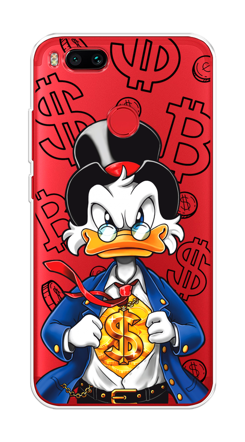

Чехол на Xiaomi Mi A1/5X "Scrooge Goldman", Черный;белый;синий, 32650-1
