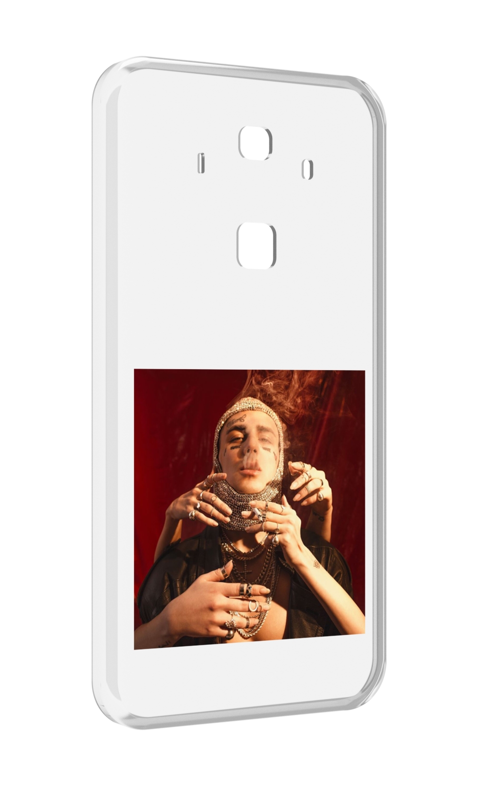 

Чехол Mypads Slime Face Для Huawei Mate 10 Pro, Прозрачный, Tocco