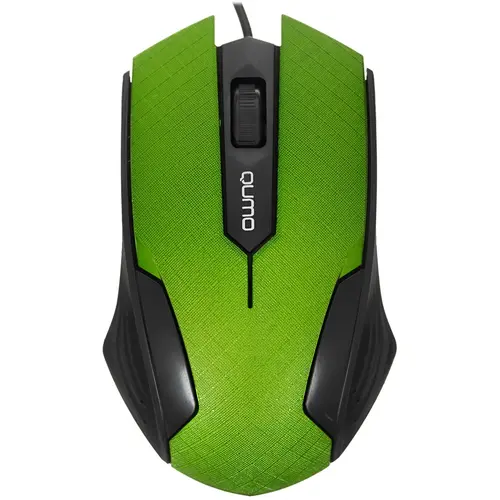 Мышь QUMO Office M14 GreenBlack 471₽