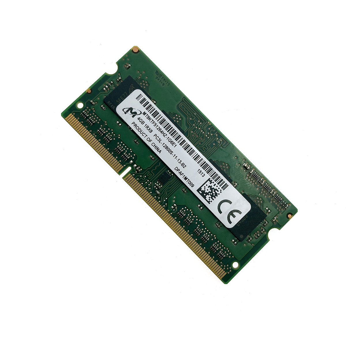 

Оперативная память Micron MT8KTF51246HZ-1G6E1 DDR3L 4GB