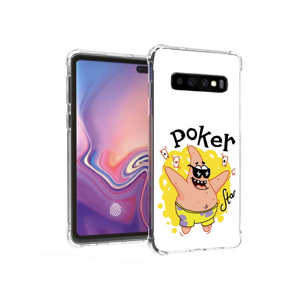 

Чехол MyPads Tocco для Samsung Galaxy S10+ Патрик (PT125670.500.133), Прозрачный, Tocco