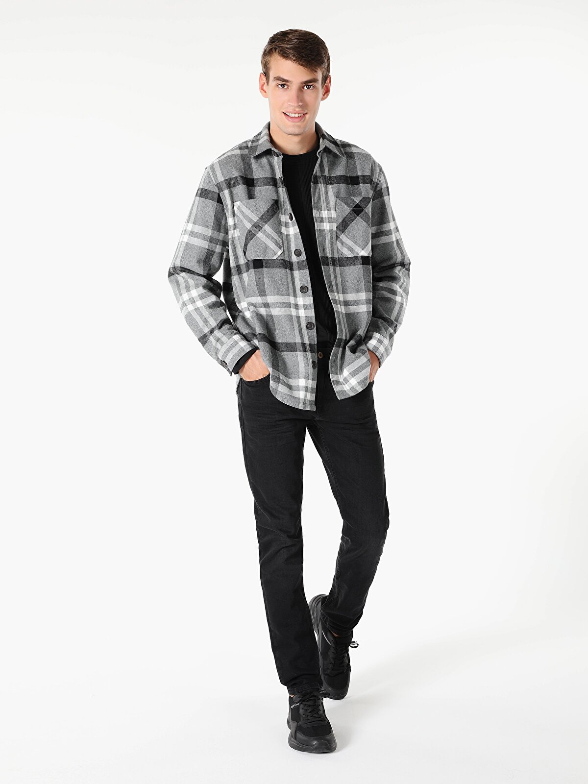 

Джинсы мужские Colin's CL1061350_Q1.V1_DN41660 черные 33/34, CL1061350_Q1.V1_DN41660