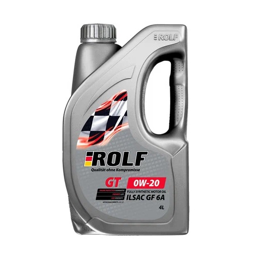 

Моторное масло Rolf синтетическое Gt 0w20 Api Sp Ilsac Gf-6a 4л