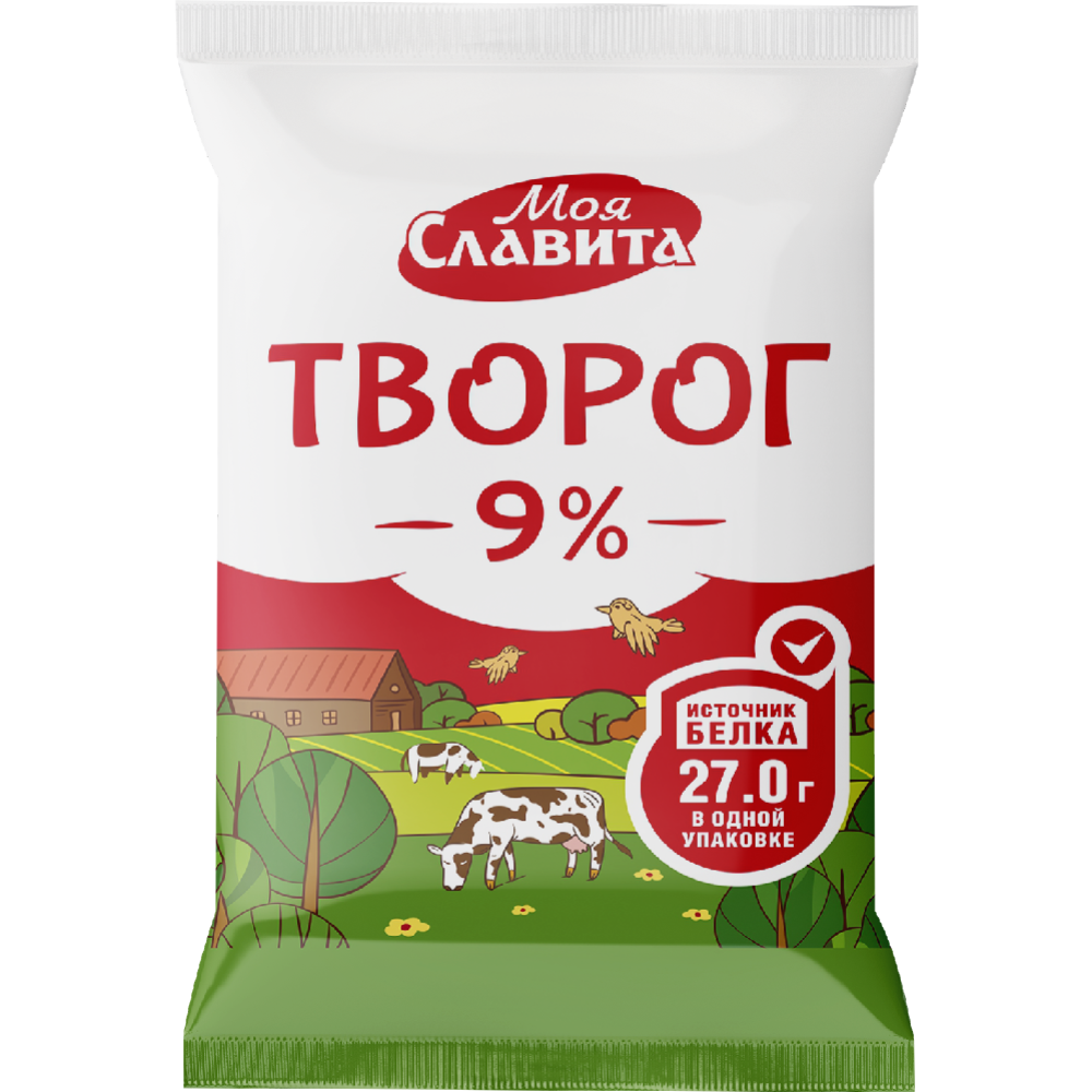 

Творог рассыпчатый Моя Славита 9% 180 г
