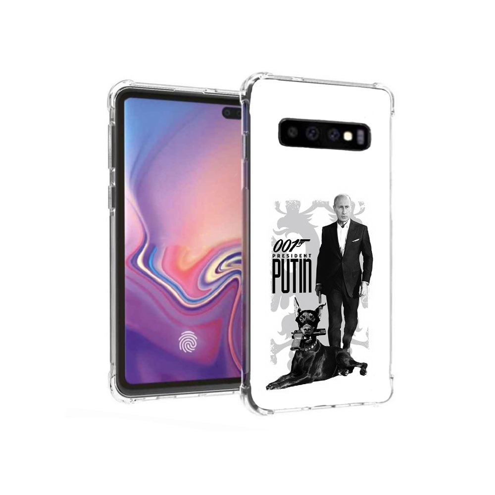 

Чехол MyPads Tocco для Samsung Galaxy S10+ 001 (PT125670.500.1), Прозрачный, Tocco