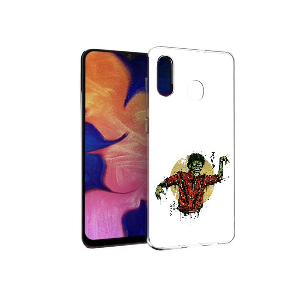 

Чехол MyPads Tocco для Samsung Galaxy A30 Зомби (PT126700.499.89), Прозрачный, Tocco