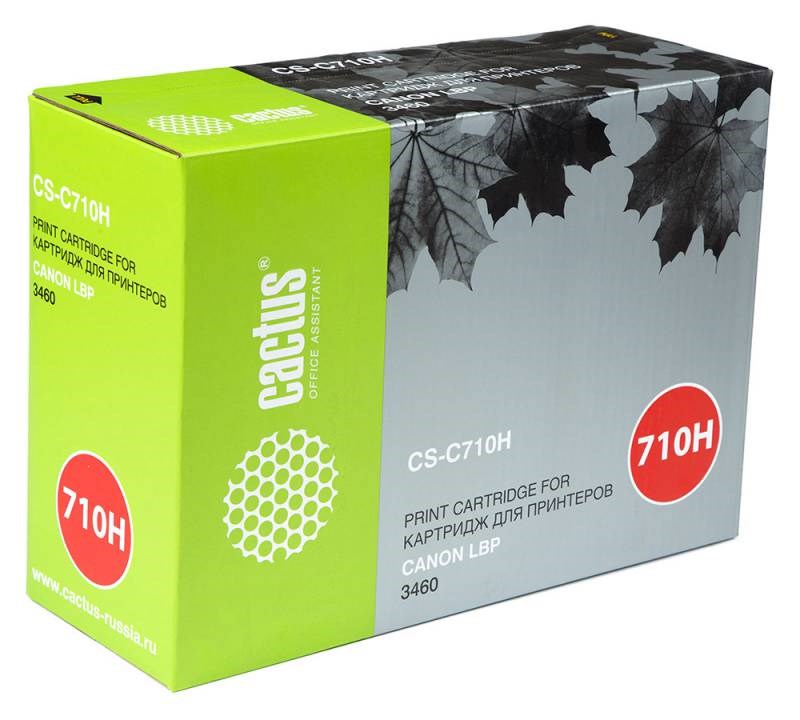 

Тонер-картридж для лазерного принтера CACTUS (CS-C710H) черный, совместимый