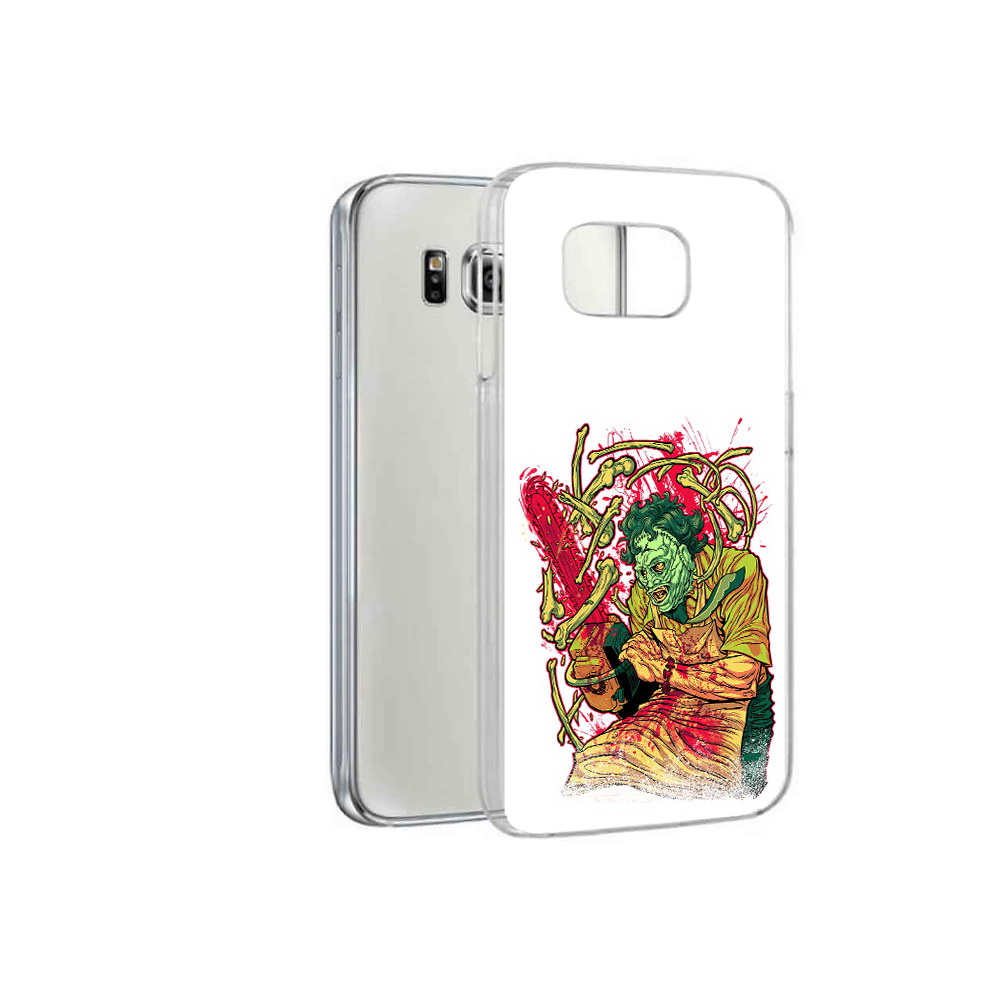 

Чехол MyPads Tocco для Samsung Galaxy S6 яркий мясник (PT12300.506.711), Прозрачный, Tocco