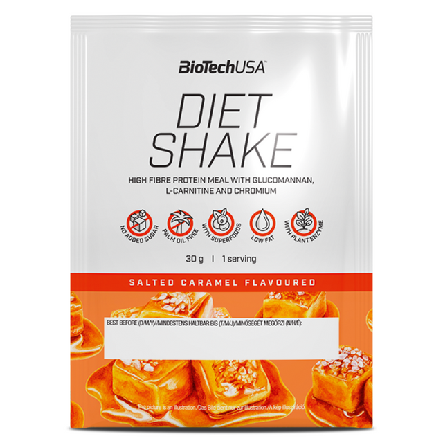 

Белковый напиток без сахара с клетчаткой BioTechUSA Diet Shake 30 г, солёная карамель