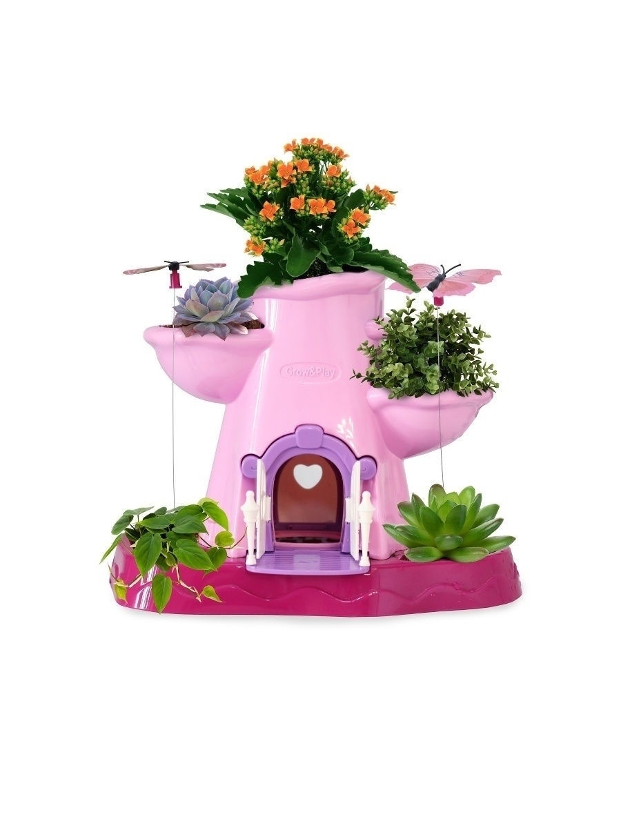 Игровой набор Вальс цветов для девочек вырасти сад, с грунтом и семенами базилика 12395_1 набор десертных тарелок 20 см llecker розовый вальс 6 шт
