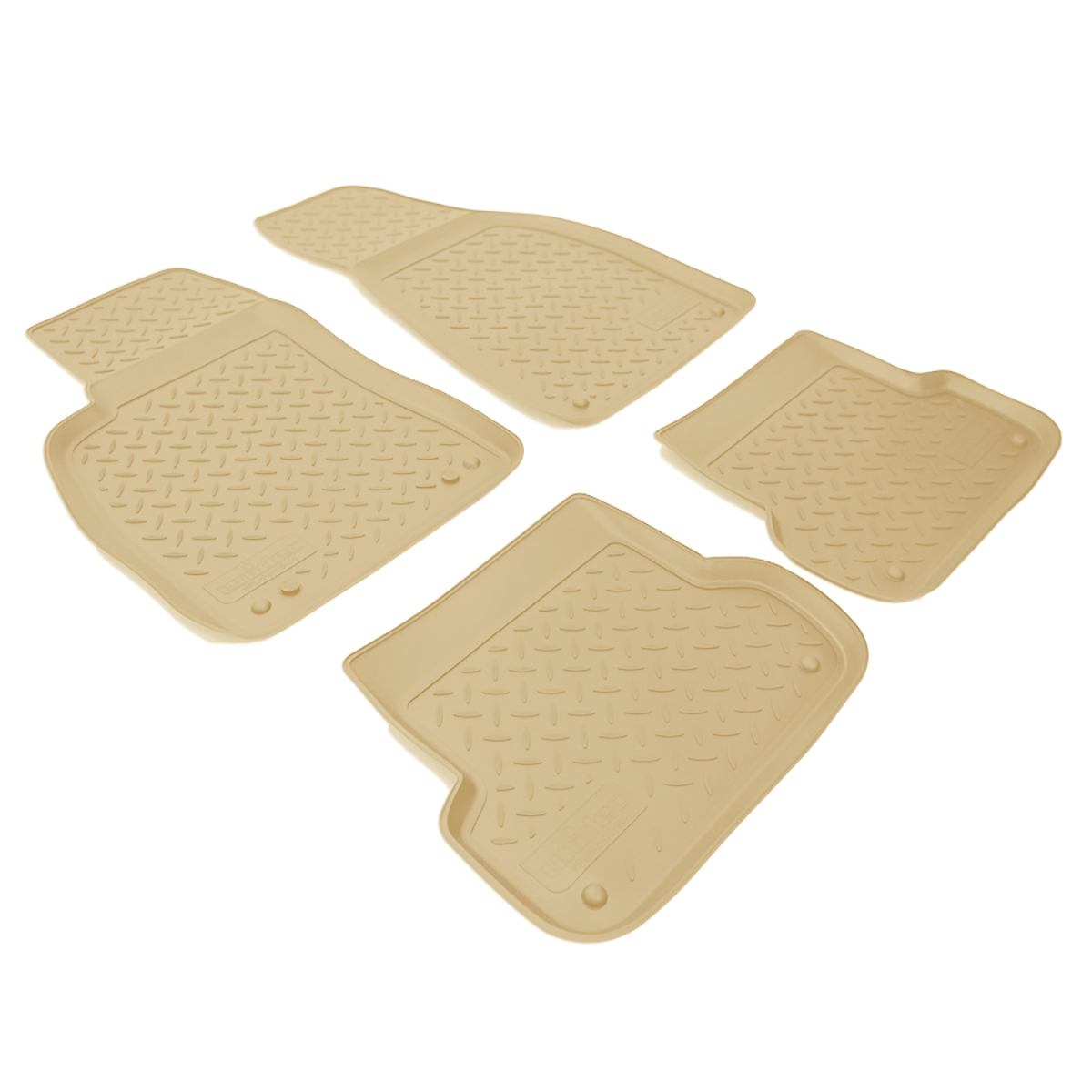 

Ковры в салон Norplast/Unidec для Audi A4 в кузове B6:8E/B7:8E (2001-2007)Полиуретан, арт.