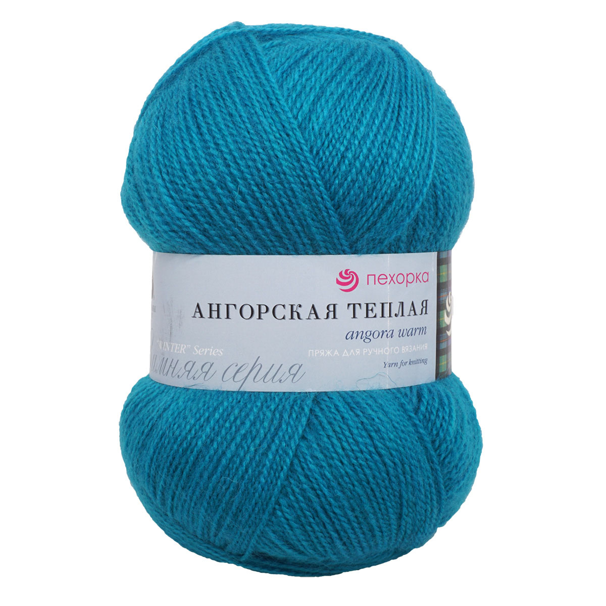 

Пряжа Пехорка 'Ангорская тёплая', 100 г, 480 м (335 изумруд), 5 мотков