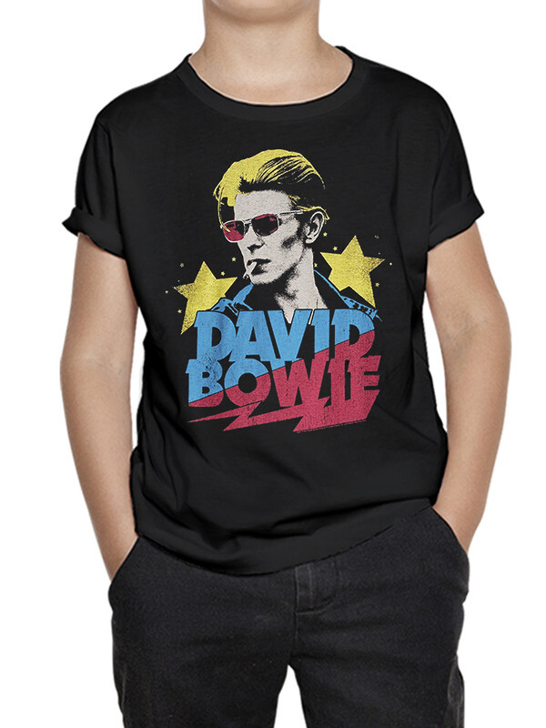 фото Футболка д/мальч. dreamshirts studio дэвид боуи / david bowie в цв. черный р.98