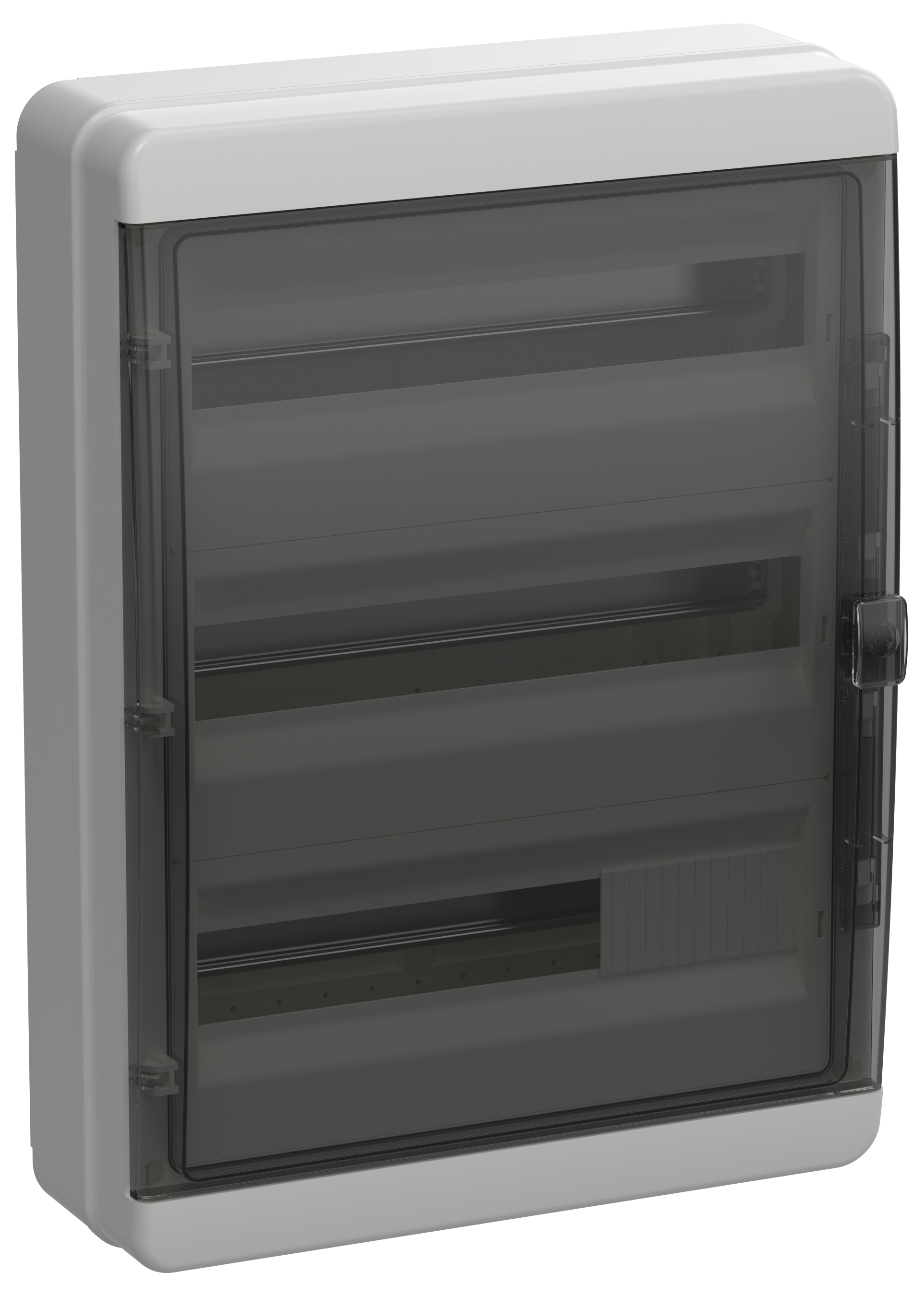 

TEKFOR Корпус пластиковый КМПн-54 IP65 черная прозрачная дверь IEK