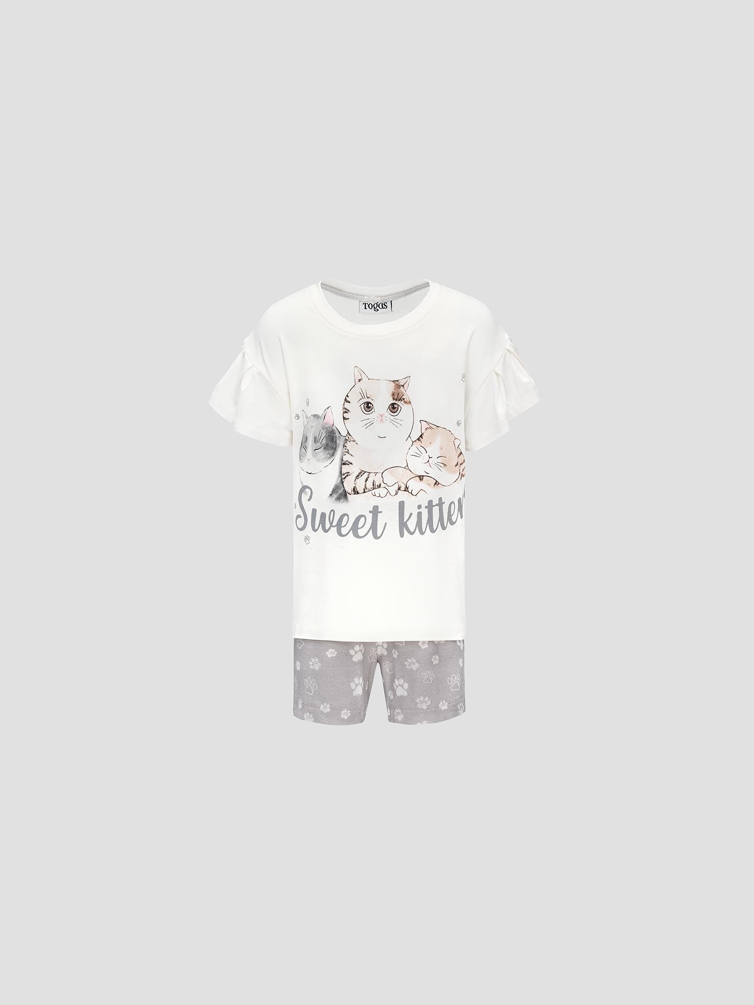 

Пижама детская Togas Китти 1013.00776 бело-серый, 92, Белый;серый, Китти