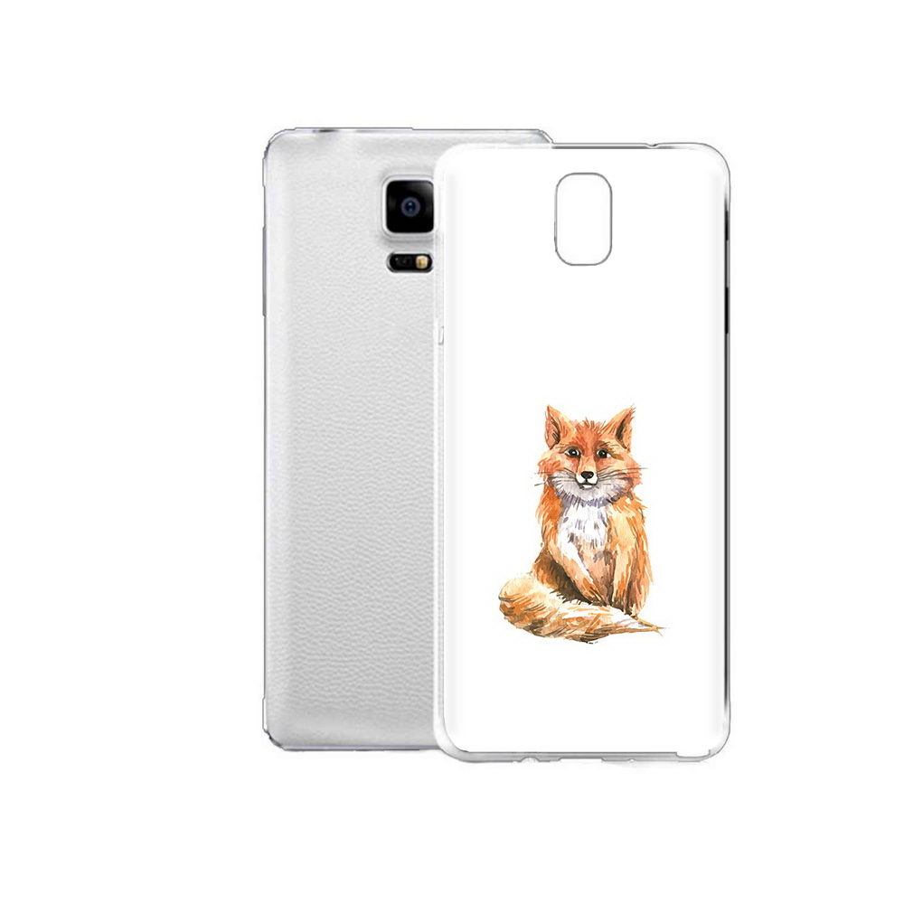 

Чехол MyPads Tocco для Samsung Galaxy Note Edge детская лиса (PT11952.563.320), Прозрачный, Tocco