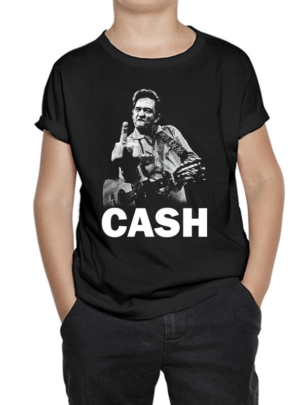 фото Футболка д/мальч. dreamshirts studio джонни кэш / johnny cash н цв. черный р.98